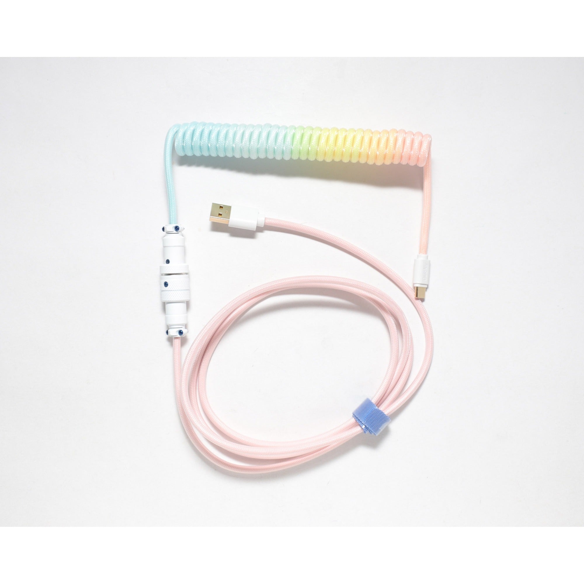 Ducky Ducky Coiled Cable V2 Cotton Candy