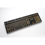 Ducky one 3 ansi layout barebone, toetsenbord (zwart zwart, us lay-out, rgb leds, hot swap, barebone)