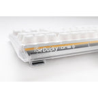 Ducky one 3 aura white, toetsenbord (wit, us lay-out, cherry mx speed silver, abs double shot, hot swap)