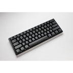 Ducky one 3 classic mini, toetsenbord (zwart wit, us lay-out, cherry mx brown, rgb led, double-shot pbt, hot-swappable, quack mechanics, 60%)