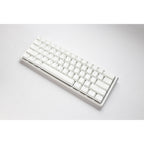 Ducky one 3 classic pure white mini, toetsenbord (wit, us lay-out, cherry mx red, rgb led, double-shot pbt, hot-swappable, quack mechanics, 60%)