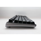 ducky one 3 classic, toetsenbord (zwart wit, us lay-out, cherry mx speed silver, rgb led, double-shot pbt, hot-swappable, quack mechanics)