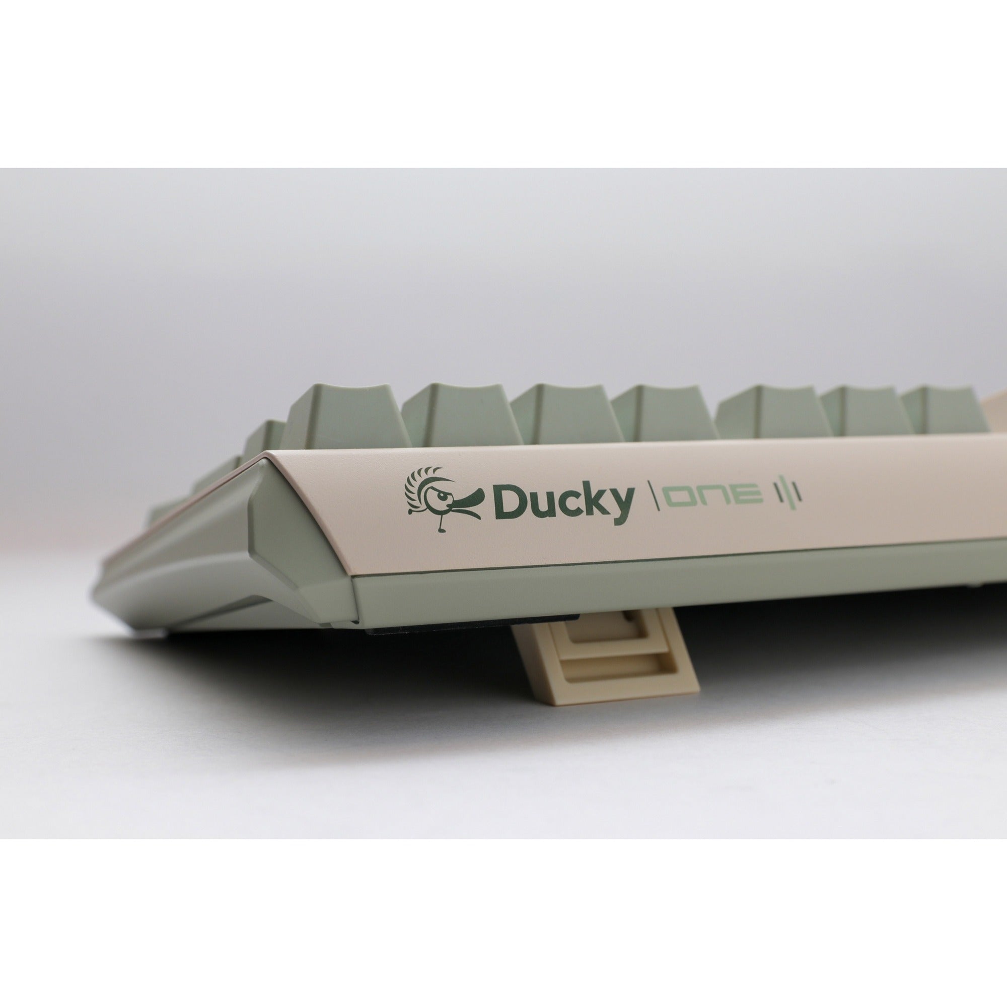 Ducky one 3 matcha tkl, toetsenbord (crème groen, us lay-out, cherry mx silent red, pbt double shot, hot swap)