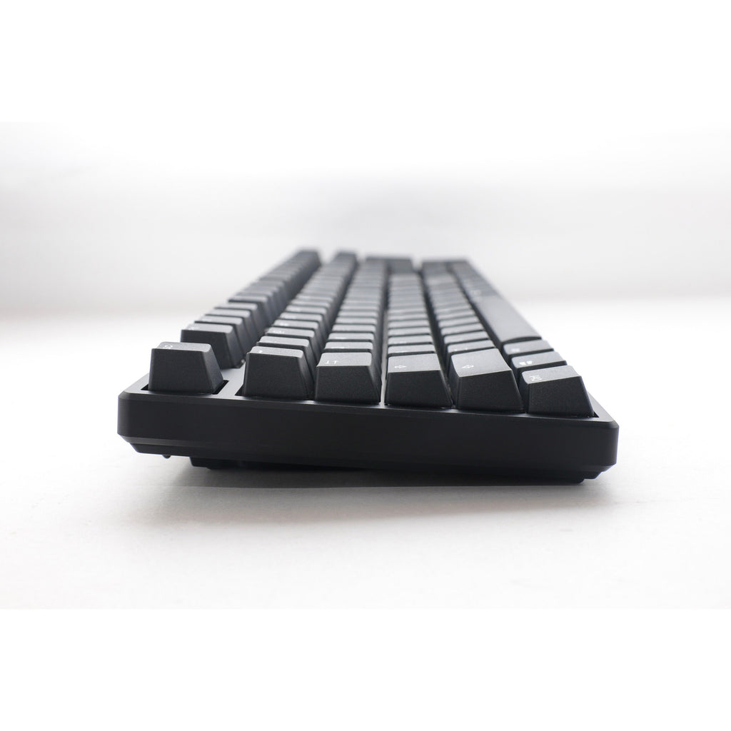 Ducky origin phantom black, toetsenbord (zwart, us lay-out, cherry mx red, hot swap, pbt double-shot keycaps)