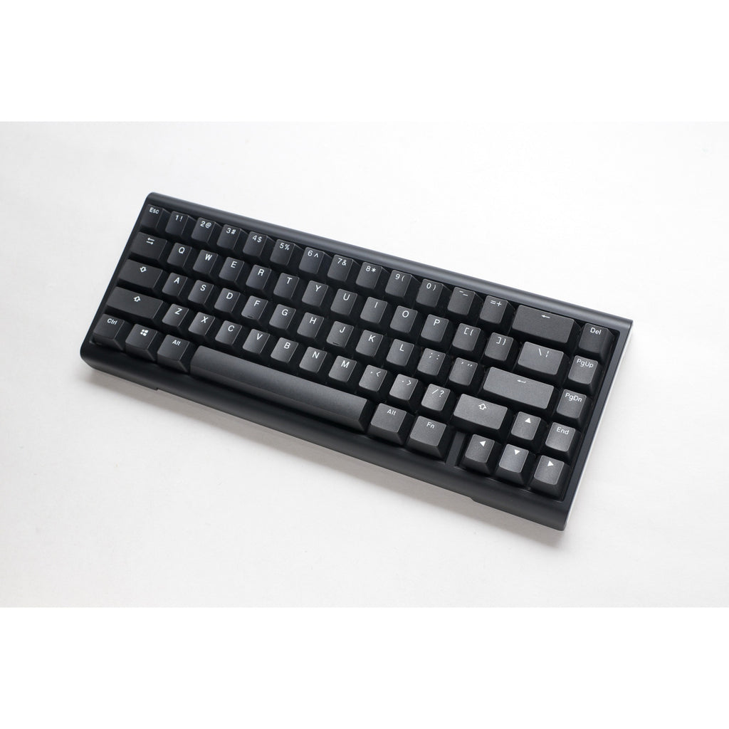 Ducky projectd tinker 65 met qmk via, toetsenbord (zwart wit, us lay-out, cherry mx blue, rgb led, double-shot pbt, hot-swappable, gasket mount, 65%)