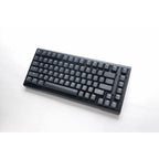 Ducky projectd tinker 75 met qmk via, toetsenbord (zwart wit, us lay-out, cherry mx blue, rgb led, double-shot pbt, hot-swappable, gasket mount, 75%)