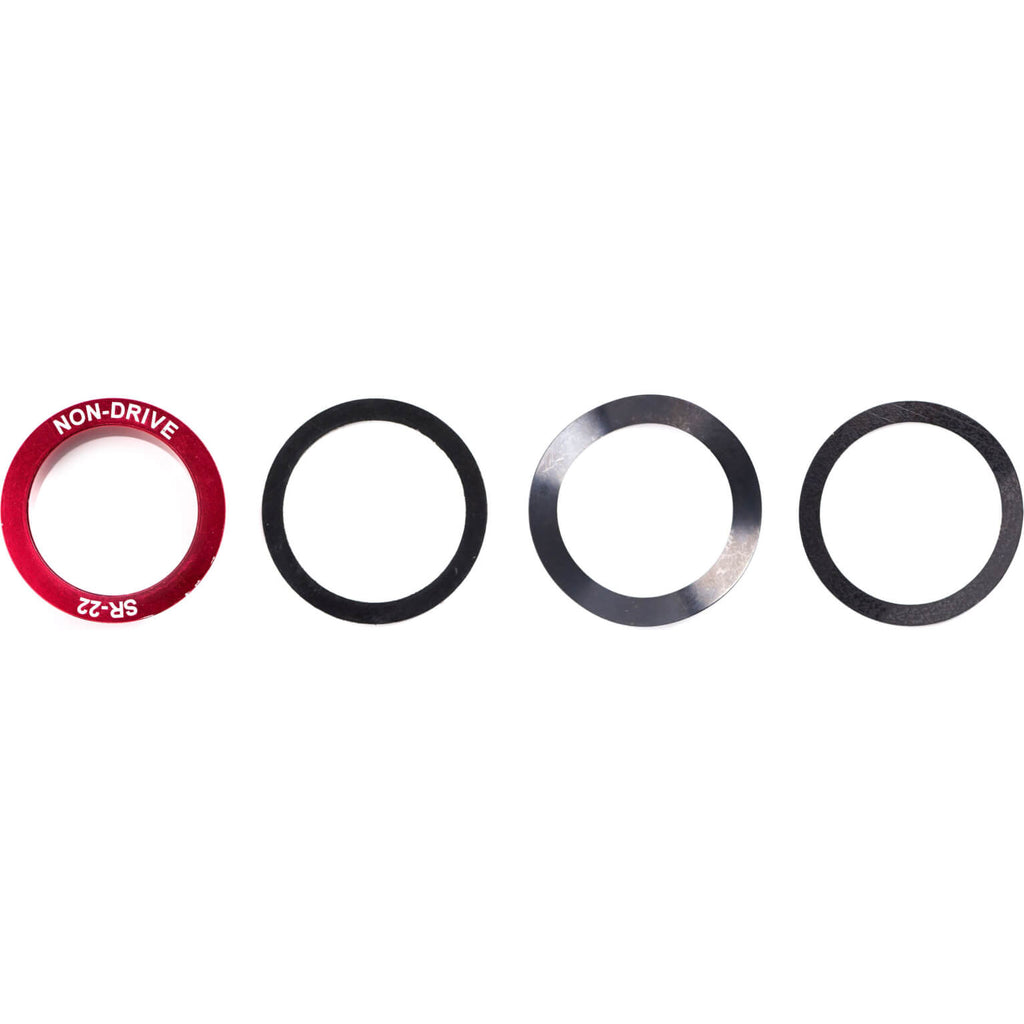 Reduceerset Elvedes - trapas verloop van 24 mm naar 22 mm GXP (4 delig)