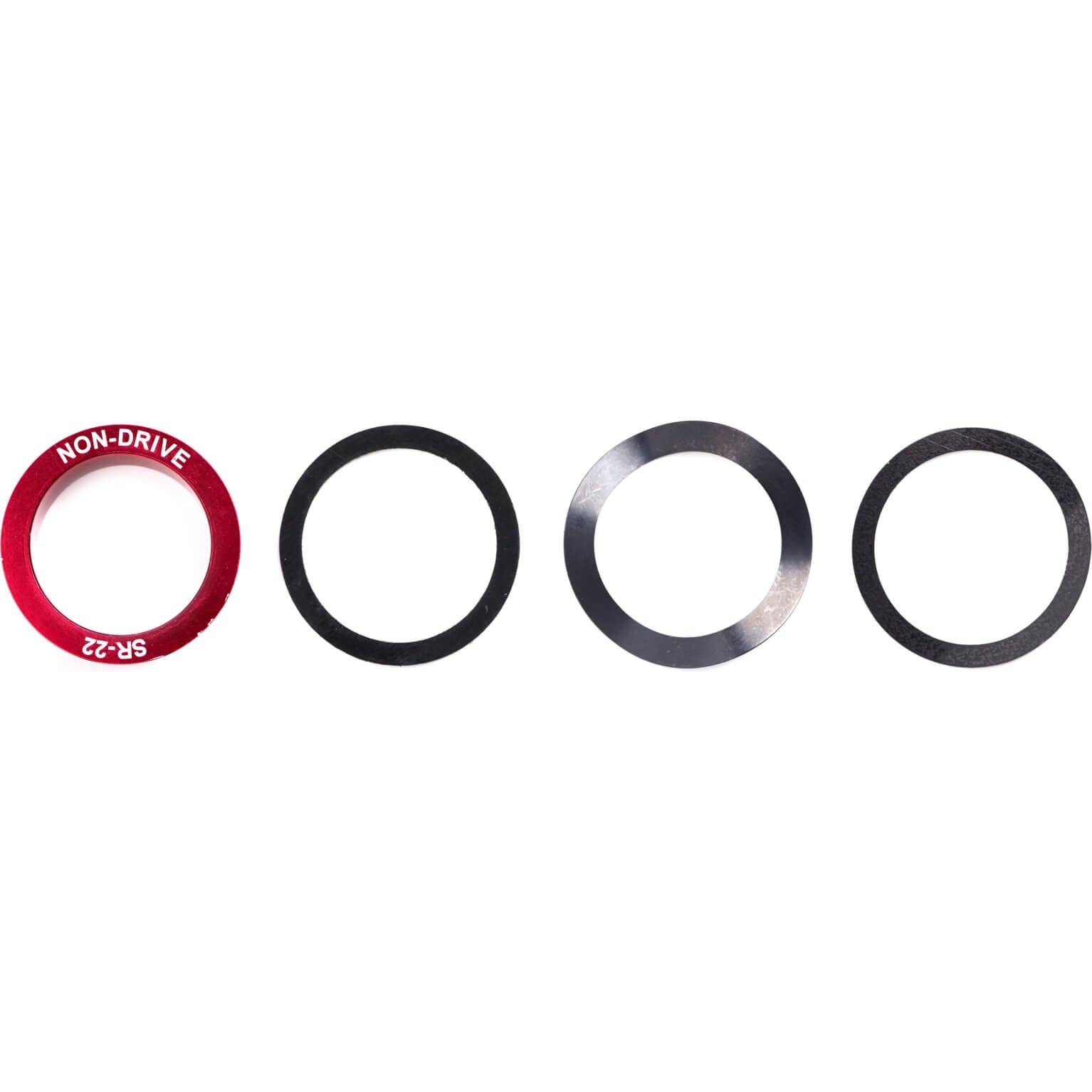 Reduceerset Elvedes - trapas verloop van 24 mm naar 22 mm GXP (4 delig)