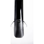 Voorspatbord 28 Lampo 58 mm breed - zwart