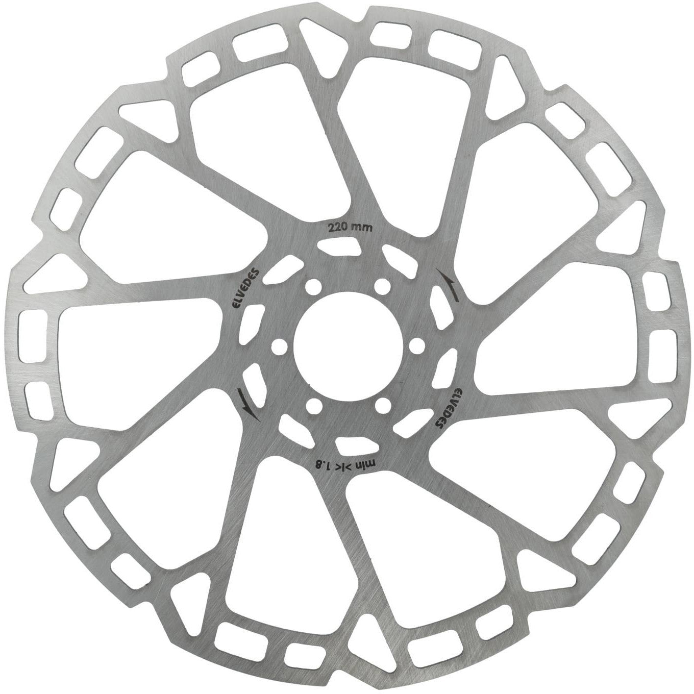Elvedes remschijf 6-gaats ø220mm t=2,0mm