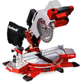 Einhell accu kap verstekzaag te-ms 18 210 li-solo afkort- en verstekzaag (rood zwart, accu en oplader niet inbegrepen)