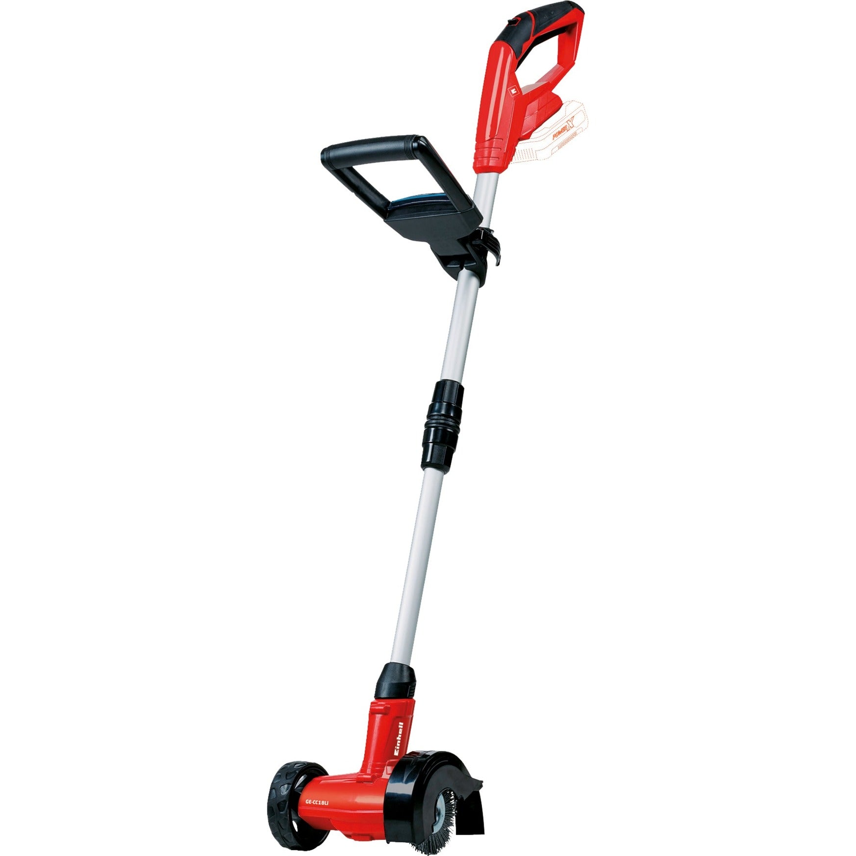 Einhell accu voegenreiniger ge-cc 18 li-solo (rood zwart, accu en oplader niet inbegrepen)