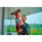 Einhell accu raamreiniger brillianto (rood, accu en lader niet inbegrepen)