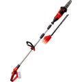 Einhell accu tuin-multitool ge-hc 18 li t solo stoksnoeizaag (rood, accu en oplader niet inbegrepen)