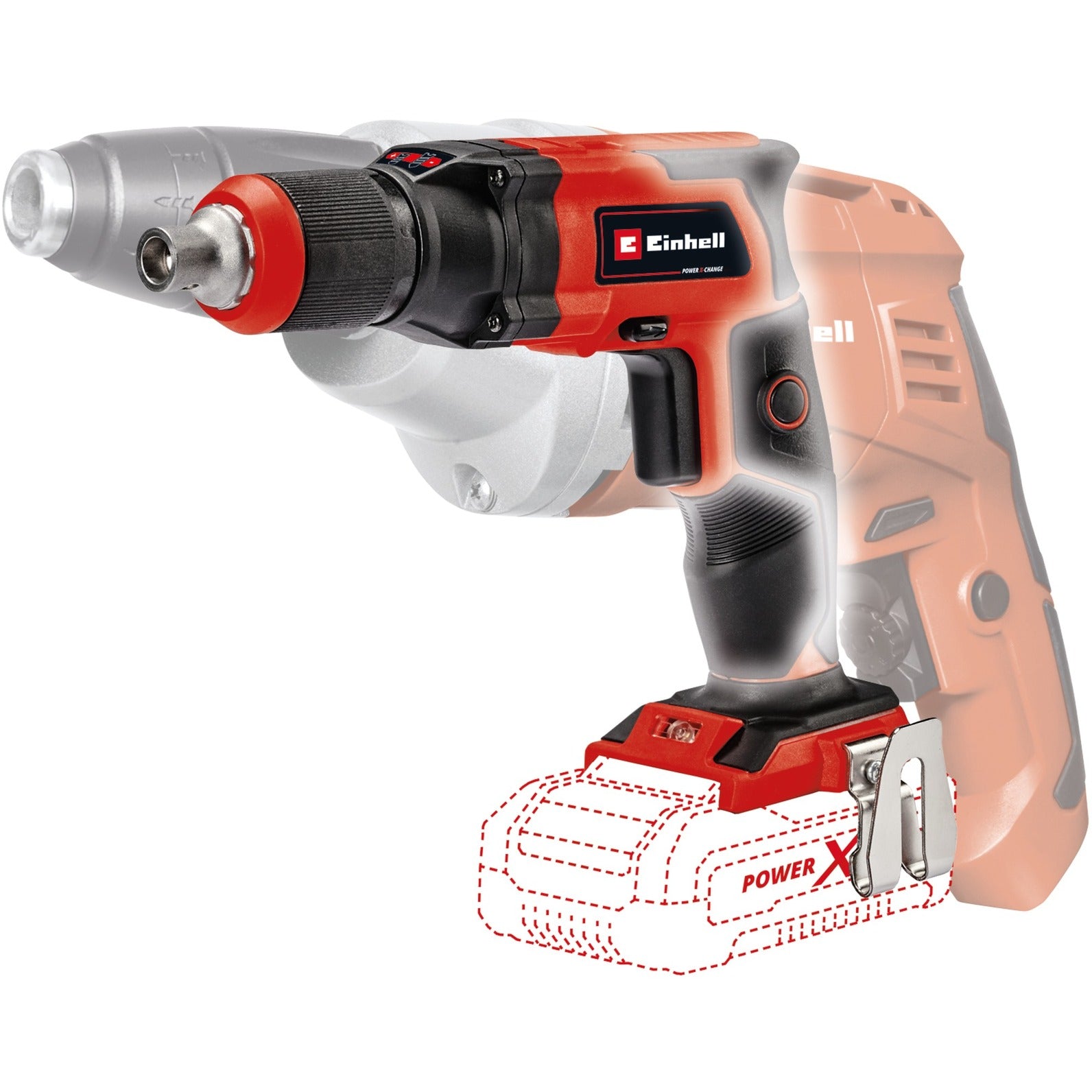 Einhell Draadloze Gipsplaatschroevendraaier TE-DY 18 Li-So
