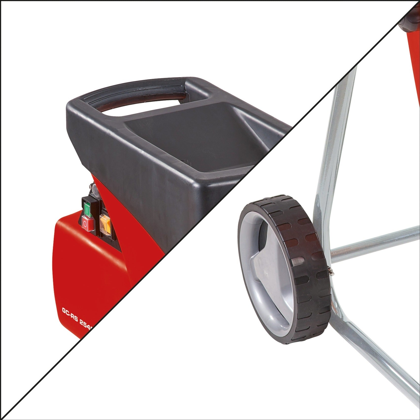 Einhell fluisterhakselaar gc-rs 2540 (rood zwart)