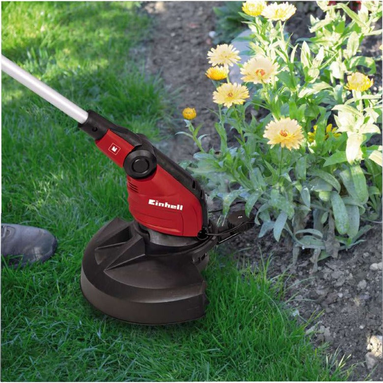 Einhell grastrimmer gc-et 4530 kit (rood zwart)