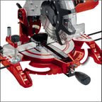 Einhell kap- verstekzaag th-ms 2513l afkort- en verstekzaag (rood)