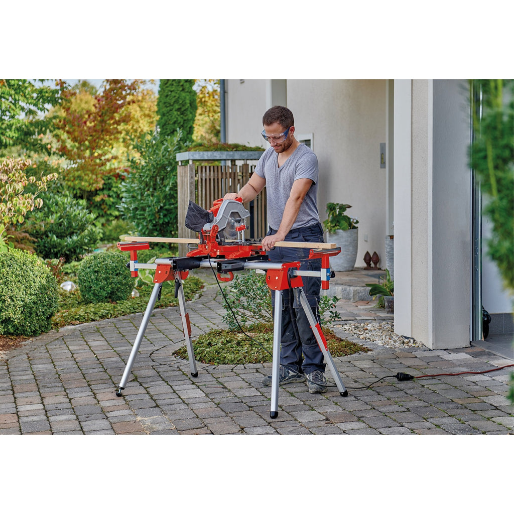 Einhell mss 1610 onderstel (aluminium rood)