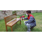 Einhell verfspuitsysteem tc-sy 400p spuitpistool (rood zwart)