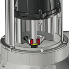 Einhell vuilwaterpomp gc-dp 9035 n dompel- en drukpompen (rood roestvrij staal, 900 watt)