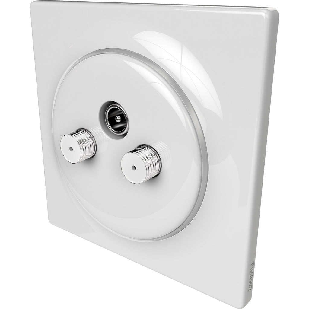 Fibaro Walli N TV-SAT Outlet