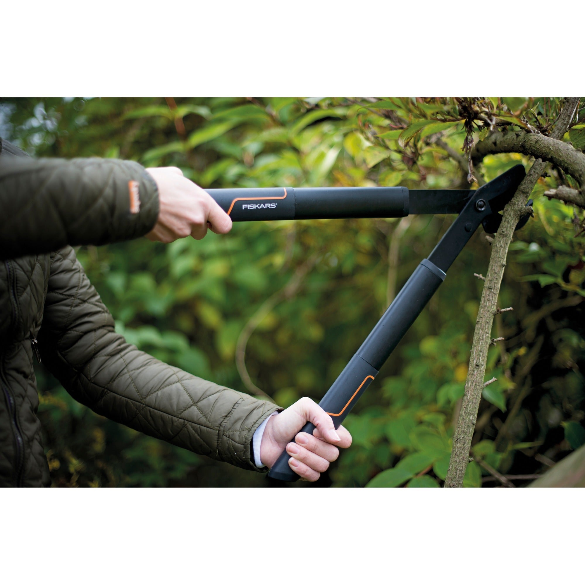 Fiskars singlestep takkenschaar bypass l50cm l28 - 1001432 - 1001432