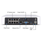 Foscam Foscam FN8108HE, 8-kanaals 5MP PoE Netwerk Video Recorder