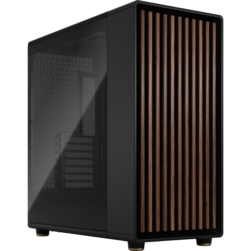 Fractal design north xl midi tower behuizing (zwart | 2x usb-a | 1x usb-c | tempered glass)