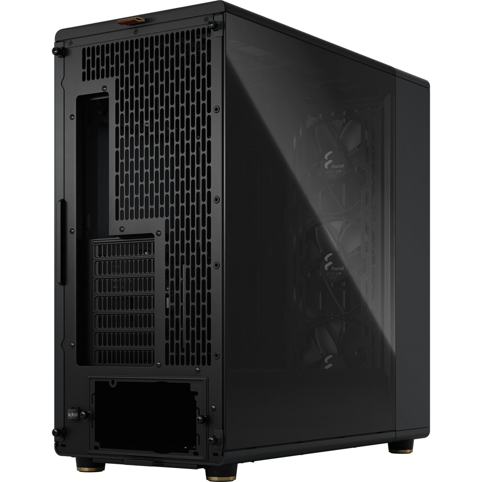Fractal design north xl midi tower behuizing (zwart | 2x usb-a | 1x usb-c | tempered glass)
