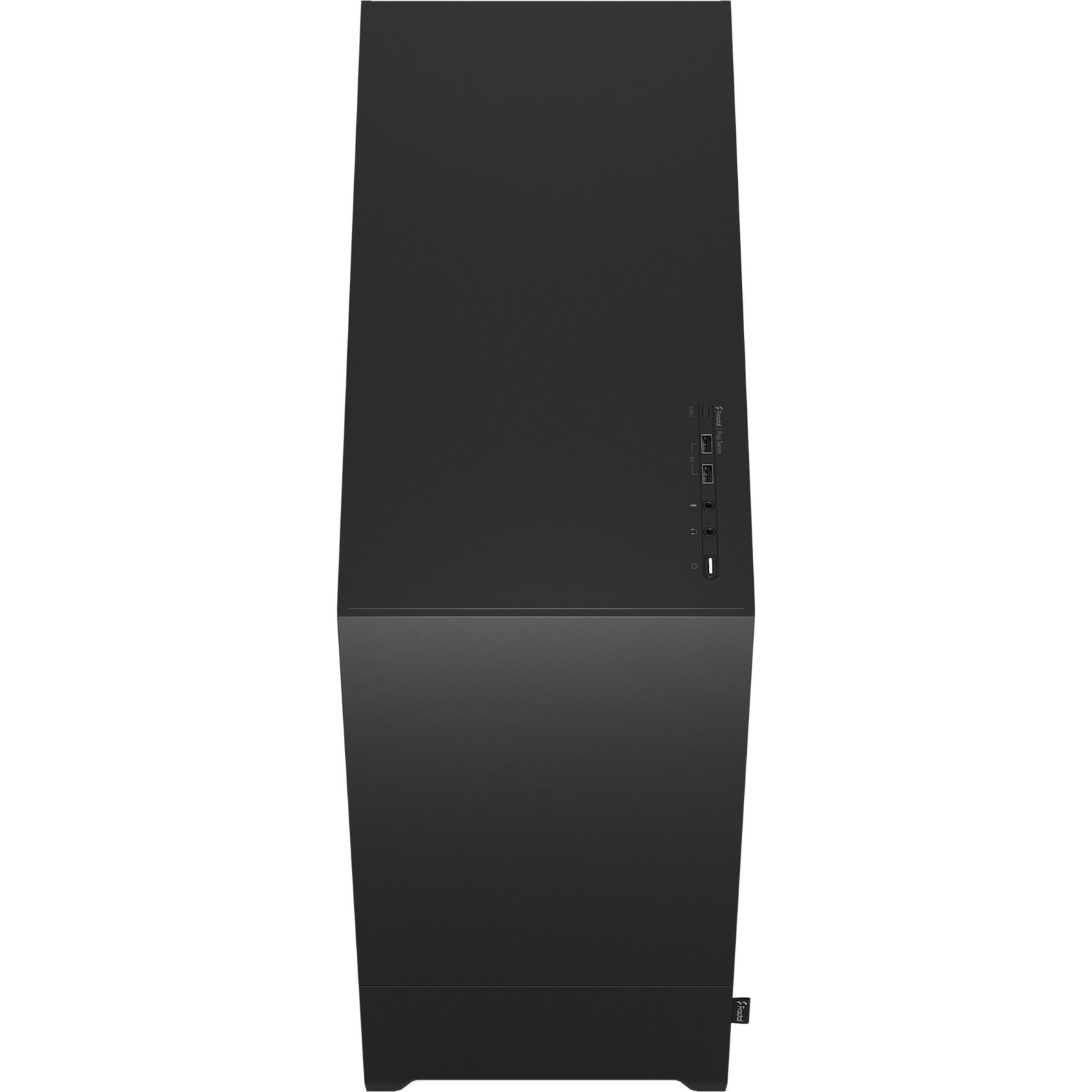 Fractal design pop silent midi tower behuizing (zwart | 2x usb-a)