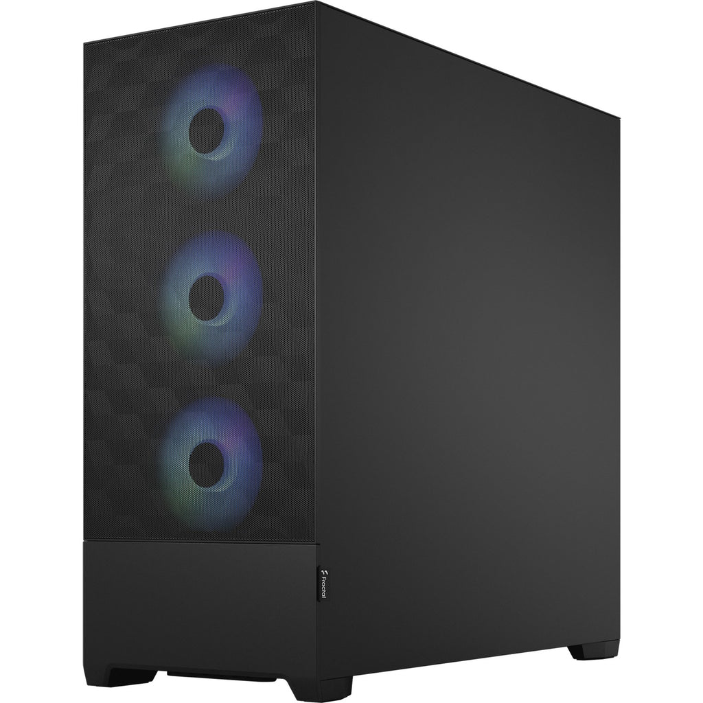 Fractal design pop xl air rgb big tower behuizing (zwart | 2x usb-a | rgb | tempered glass)