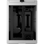 Fractal design terra mini tower behuizing (zilver houtkleur | 1x usb-a | 1x usb-c)