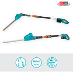 Gardena accu telescopische heggenschaar ths 42 18v p4a set (turquoise grijs, 14732-20, accu inbegrepen)