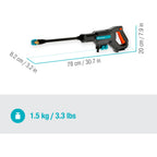 Gardena aquaclean 24 18 v p4a solo drukreiniger (grijs turquoise, 14800-55, accu niet inbegrepen)