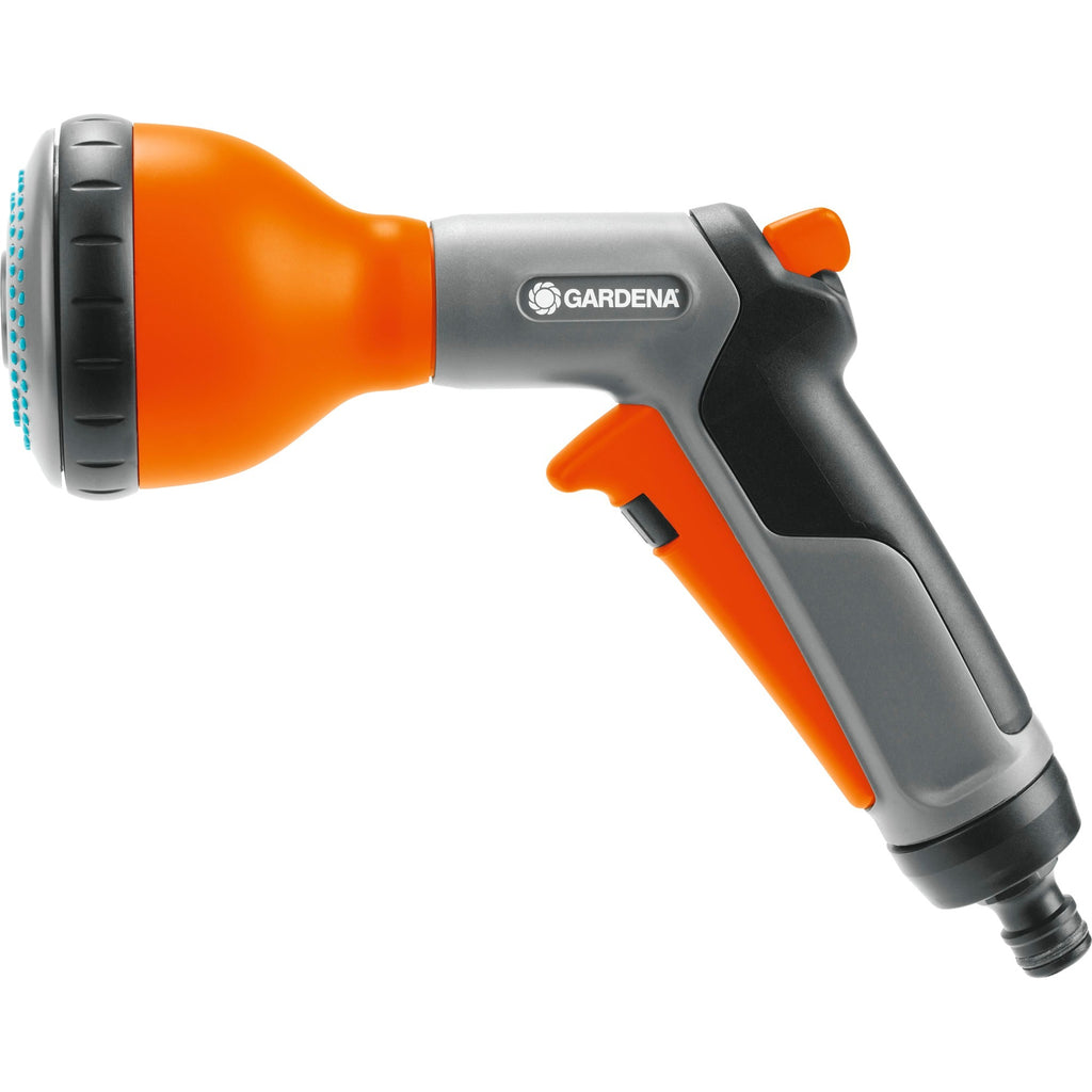 Gardena classic multifunctionele broes (grijs oranje, 18313-20)