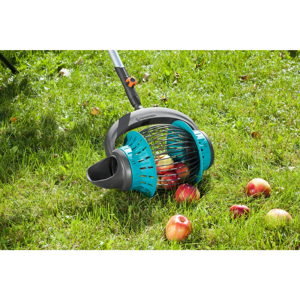Gardena combisystem fruitverzamelaar fruitplukker (zwart turquoise, 3108-20)