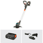 Gardena comfortcut 23 18v p4a set grastrimmer (grijs oranje, 14701-20, accu inbegrepen)