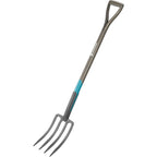 Gardena natureline spitvork (houtkleur turquoise, 17002-20)