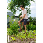 Gardena natureline spitvork (houtkleur turquoise, 17002-20)