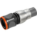 Gardena premium slangstuk 13 mm (1 2 ) - 15 mm (5 8 ) (grijs zilver, 18255-50)