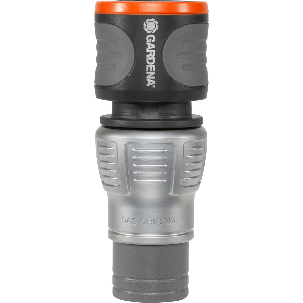Gardena premium slangstuk 13 mm (1 2 ) - 15 mm (5 8 ) (grijs zilver, 18255-50)