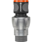 Gardena premium slangstuk 19 mm (3 4 ) (grijs zilver, 18256-50)
