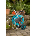 Gardena slangenwagen aquaroll m easy (turquoise grijs, 18515-20)