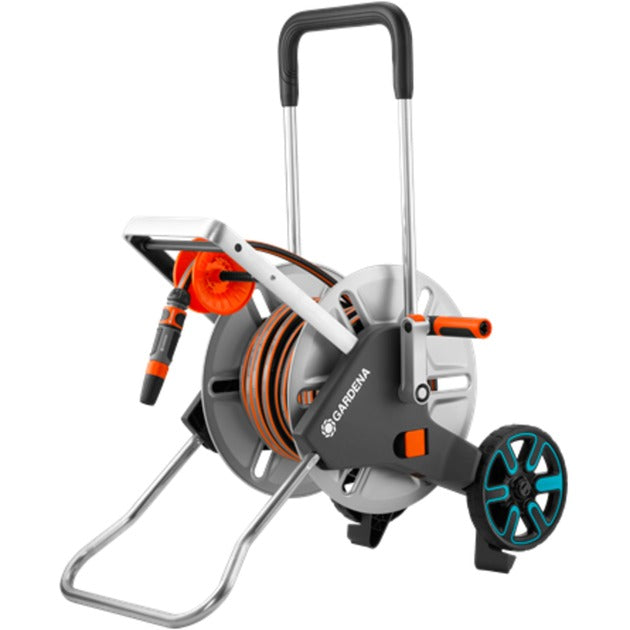Gardena aquaroll m easy metal slangenwagen set
