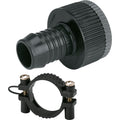 Gardena sprinkler kraanaansluitstuk kraanstuk (zwart, 1513-20)