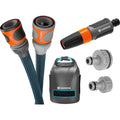 Gardena textielslang liano xtreme 15 m set, met opbergtas (donkergrijs oranje)