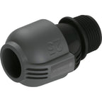 Gardena verbindingsstuk 25 mm x 1 buitendraad (zwart grijs, 2763-20)