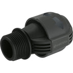Gardena verbindingsstuk 25 mm x 1 buitendraad (zwart grijs, 2763-20)