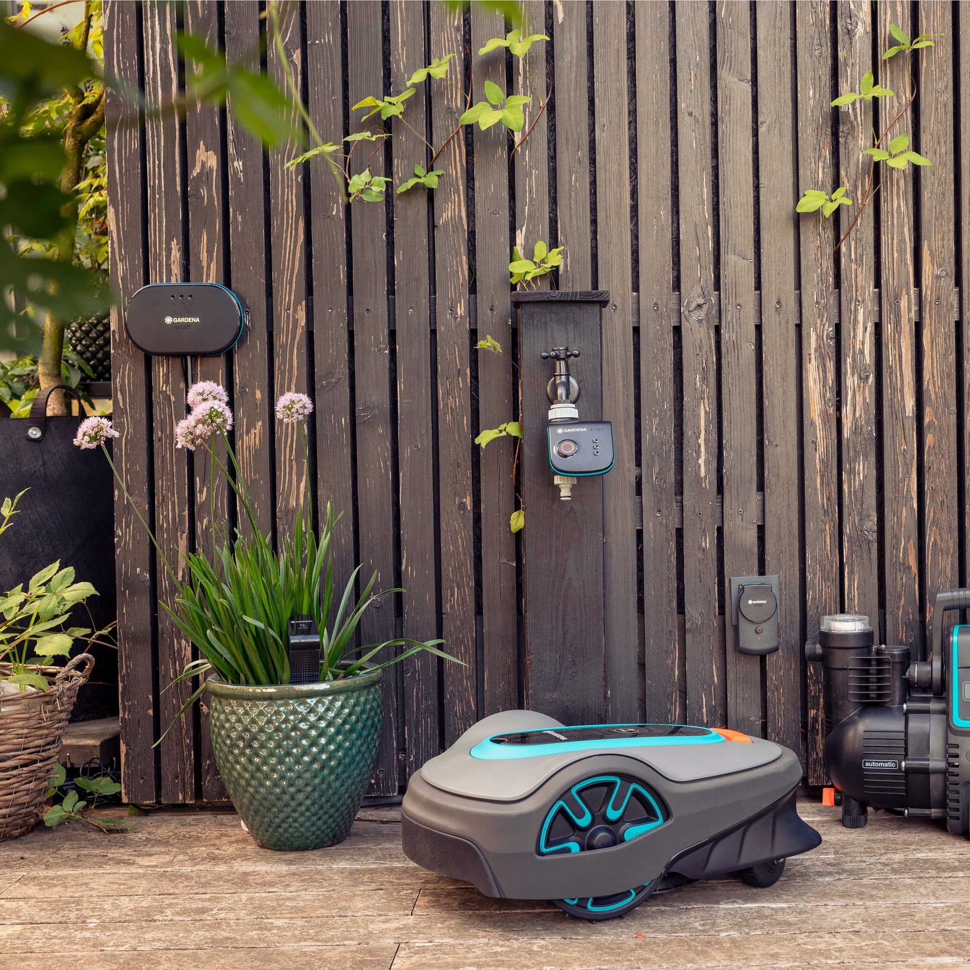 Gardena smart gateway basisstation (zwart)